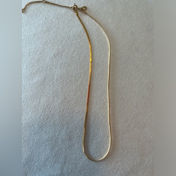 Madewell Herringbone Chain Necklace - Picture 1 of 9